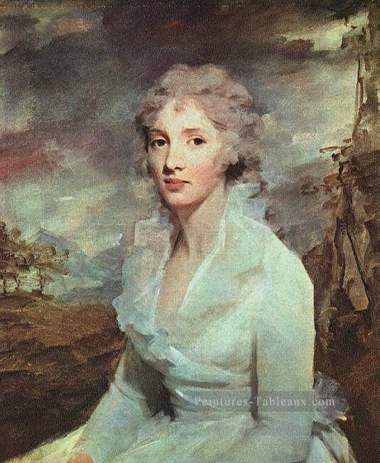 Miss Eleanor Urquhart écossais portrait peintre Henry Raeburn Peintures à l'huile